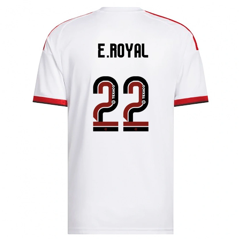 Danxen Homem Camisola Emerson Royal #22 Branco Vermelho Preto Alternativa 2026/27 Camisa
