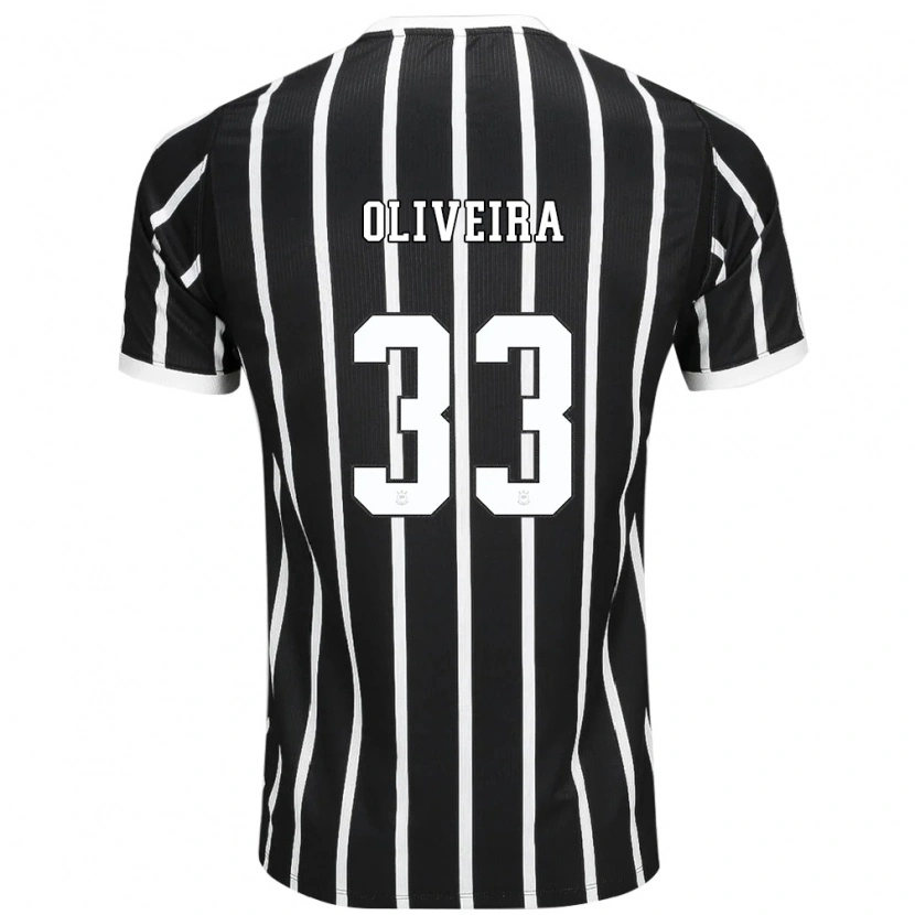 Danxen Homem Camisola Ruan Oliveira #33 Preto Branco Vermelho Alternativa 2026/27 Camisa