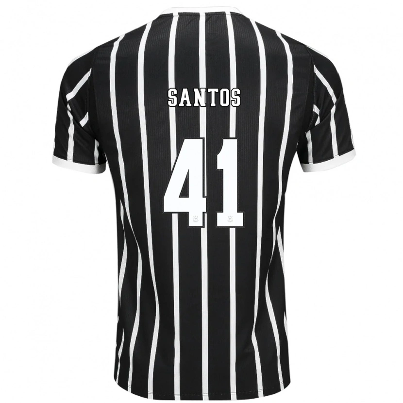 Danxen Homem Camisola Renato Santos #41 Preto Branco Vermelho Alternativa 2026/27 Camisa