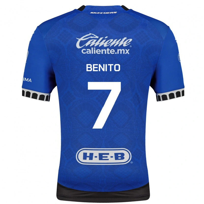 Danxen Homem Camisola Iker Benito #7 Azul Real Branco Preto Alternativa 2026/27 Camisa