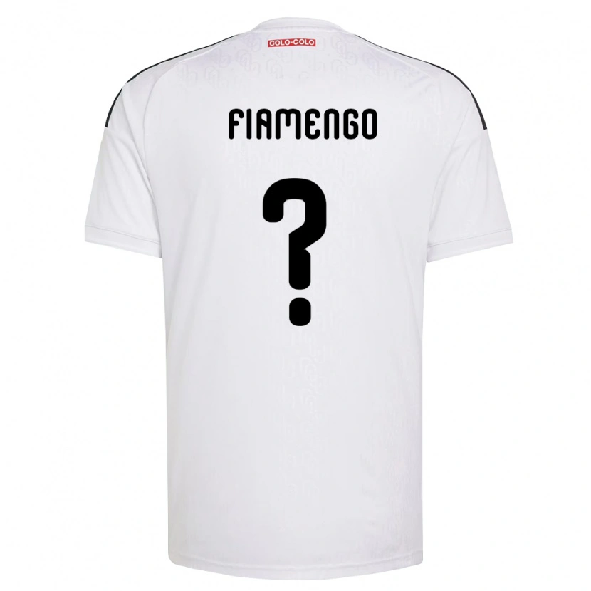 Danxen Mulher Camisola Darko Fiamengo #0 Branco Preto Principal 2026/27 Camisa