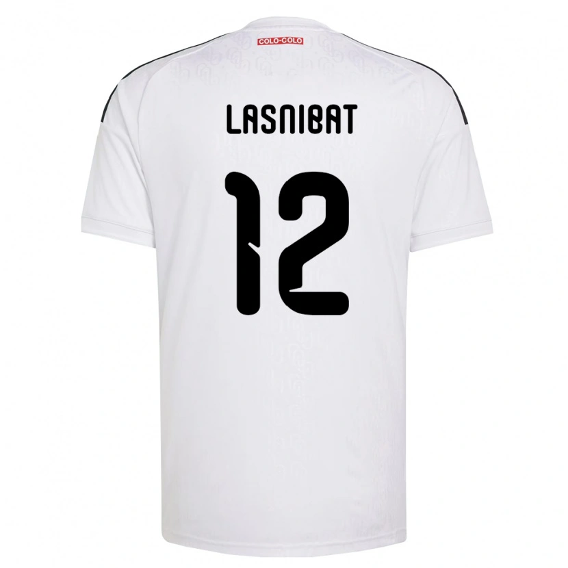 Danxen Mulher Camisola Pablo Lasnibat #12 Branco Preto Principal 2026/27 Camisa