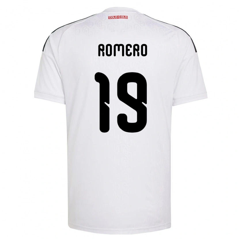 Danxen Mulher Camisola Maximiliano Romero #19 Branco Preto Principal 2026/27 Camisa