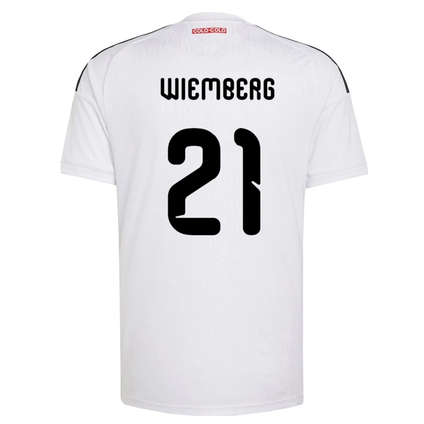 Danxen Mulher Camisola Erick Wiemberg #21 Branco Preto Principal 2026/27 Camisa