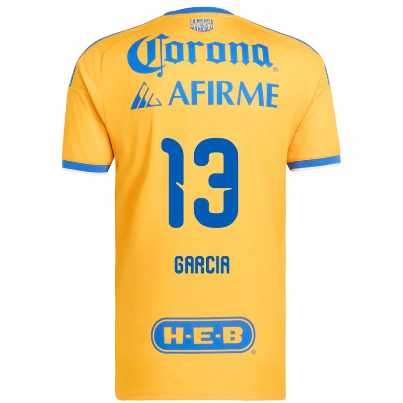 Danxen Mulher Camisola Miriam Garcia #13 Amarelo Azul Principal 2026/27 Camisa
