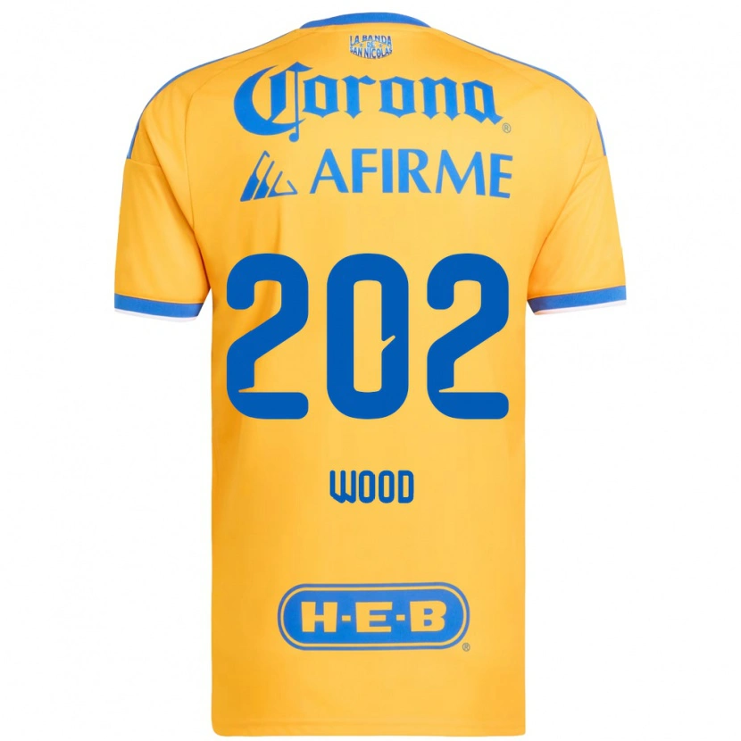 Danxen Mulher Camisola Yael Wood #202 Amarelo Azul Principal 2026/27 Camisa