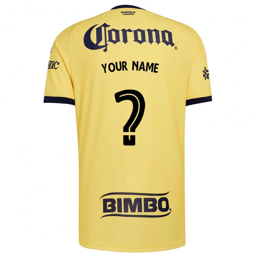 Danxen Mulher Camisola Seu Nome #0 Amarelo Vermelho Preto Principal 2026/27 Camisa