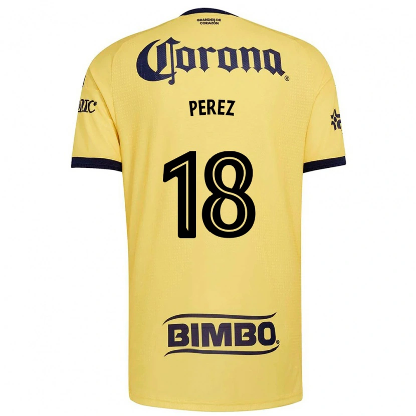 Danxen Mulher Camisola Amanda Perez #18 Amarelo Vermelho Preto Principal 2026/27 Camisa