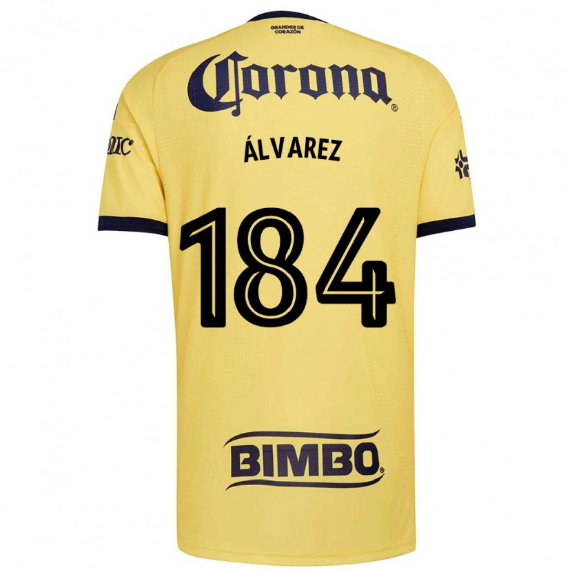 Danxen Mulher Camisola Antonio Álvarez #184 Amarelo Vermelho Preto Principal 2026/27 Camisa