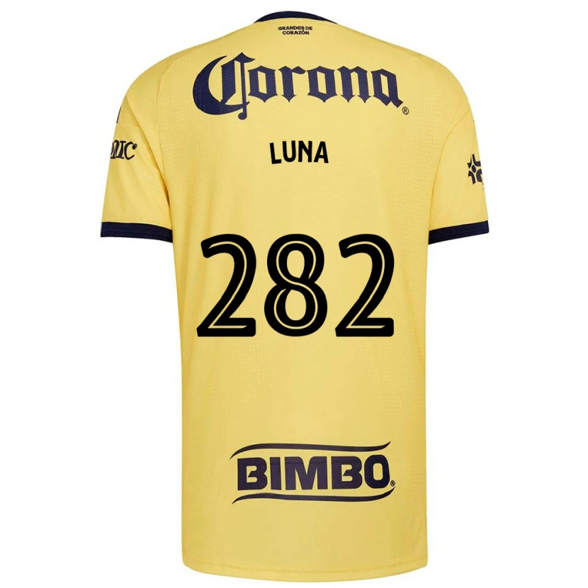 Danxen Mulher Camisola Mateo Luna #282 Amarelo Vermelho Preto Principal 2026/27 Camisa