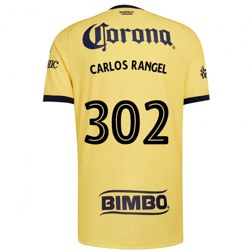 Danxen Mulher Camisola Juan Carlos Rangel #302 Amarelo Vermelho Preto Principal 2026/27 Camisa