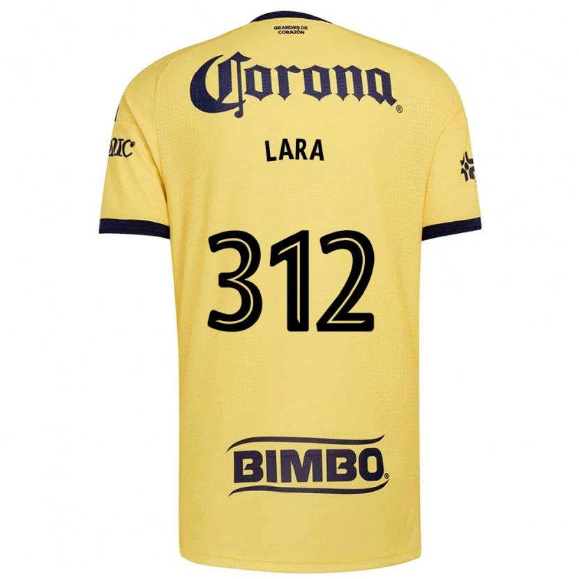 Danxen Mulher Camisola Diego Lara #312 Amarelo Vermelho Preto Principal 2026/27 Camisa