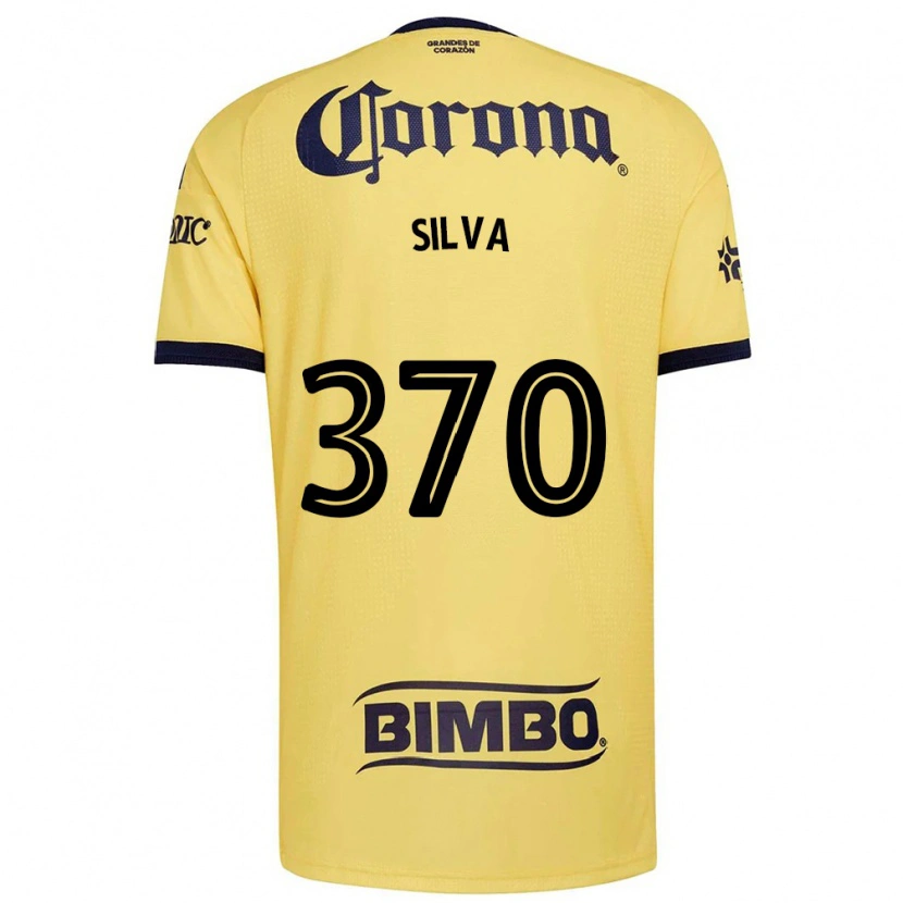 Danxen Mulher Camisola Sebastián Silva #370 Amarelo Vermelho Preto Principal 2026/27 Camisa