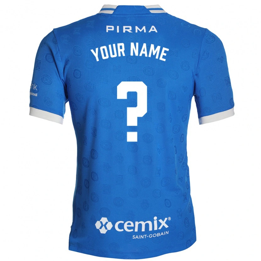 Danxen Mulher Camisola Seu Nome #0 Azul Branco Vermelho Principal 2026/27 Camisa