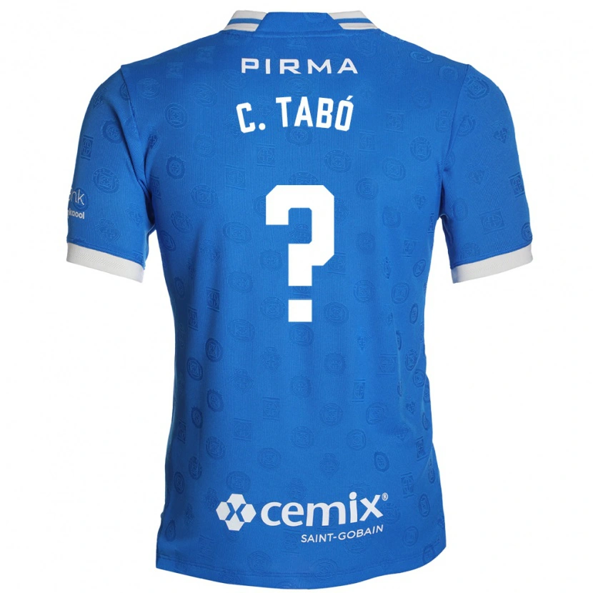 Danxen Mulher Camisola Christian Tabo #0 Azul Branco Vermelho Principal 2026/27 Camisa