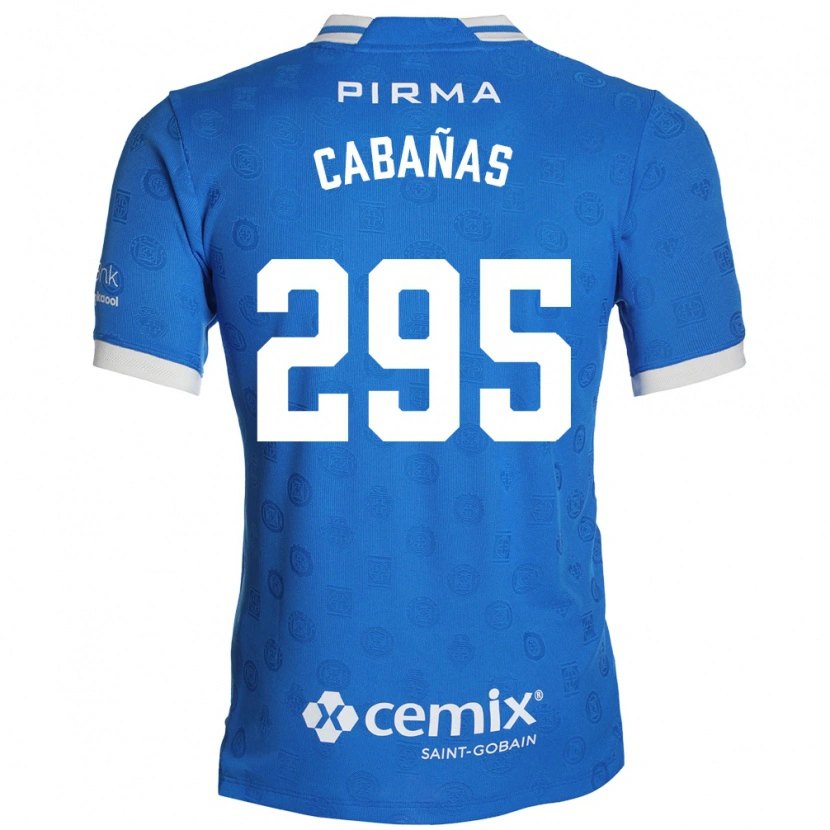 Danxen Mulher Camisola Diego Cabañas #295 Azul Branco Vermelho Principal 2026/27 Camisa