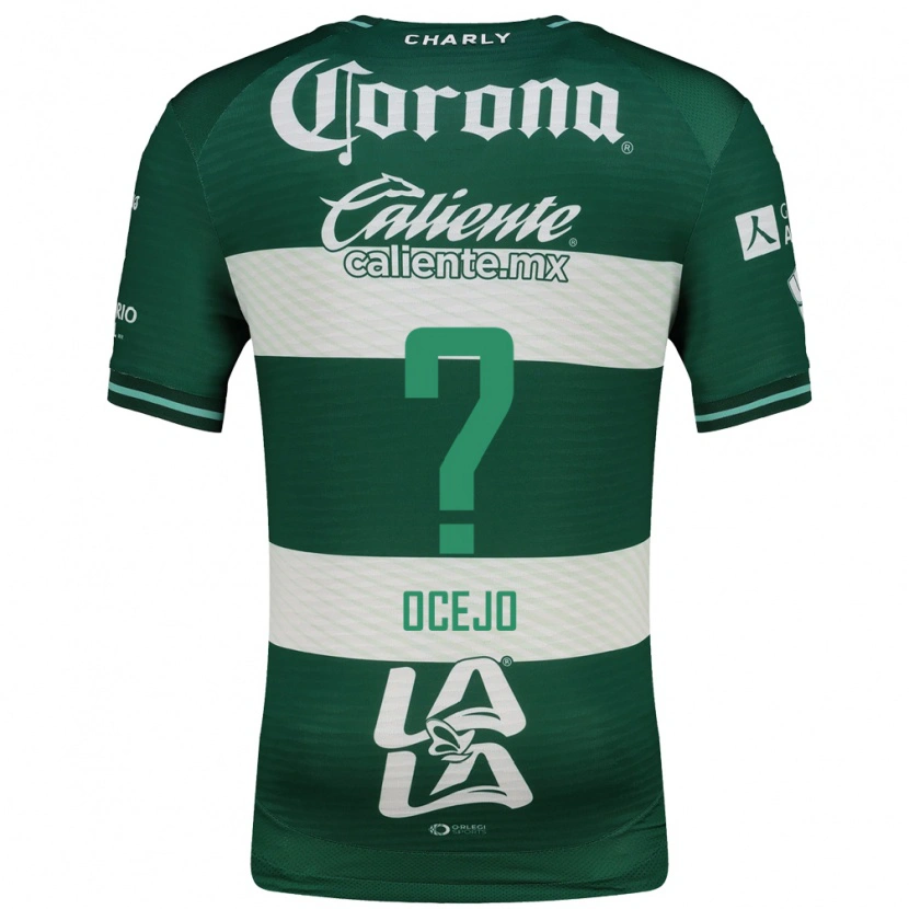 Danxen Mulher Camisola Jesus Ocejo #0 Verde Branco Principal 2026/27 Camisa