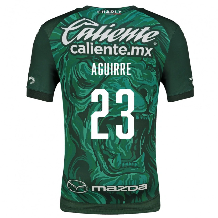 Danxen Mulher Camisola Zoe Aguirre #23 Verde Preto Principal 2026/27 Camisa