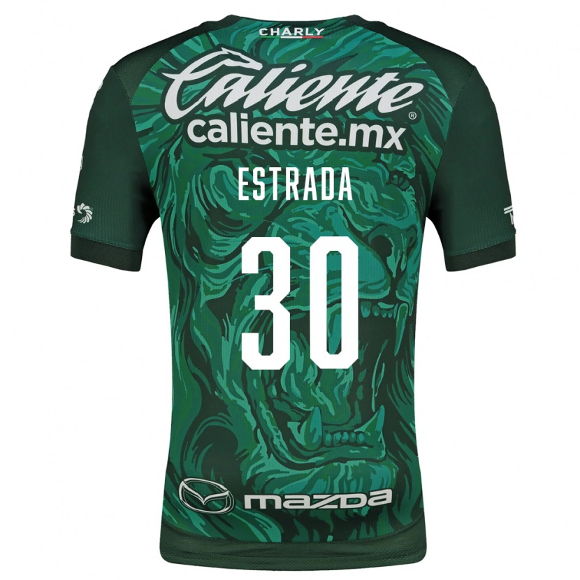 Danxen Mulher Camisola Ángel Estrada #30 Verde Preto Principal 2026/27 Camisa