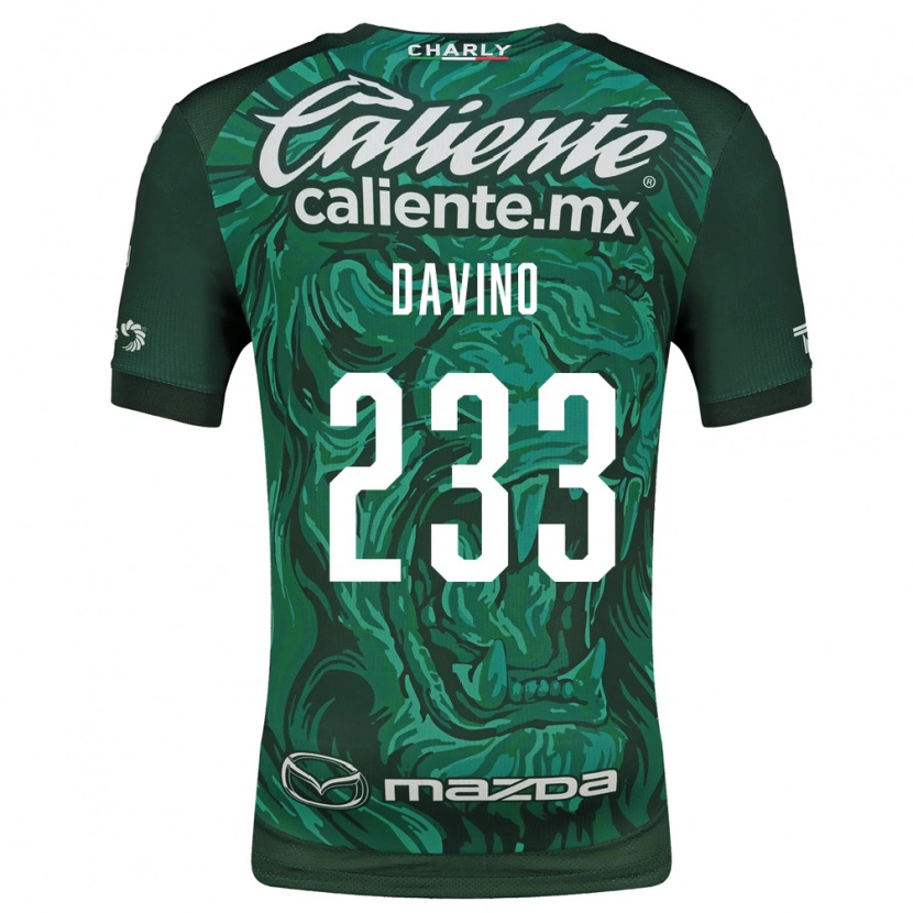 Danxen Mulher Camisola Gianfranco Davino #233 Verde Preto Principal 2026/27 Camisa