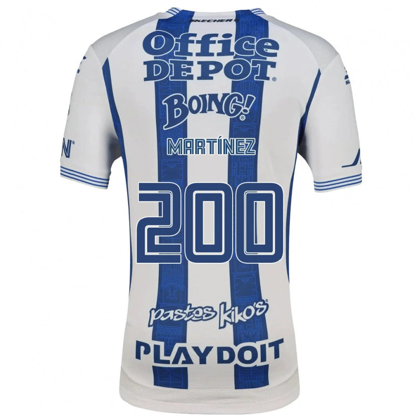 Danxen Mulher Camisola Yaro Martínez #200 Branco Azul Marinho Principal 2026/27 Camisa