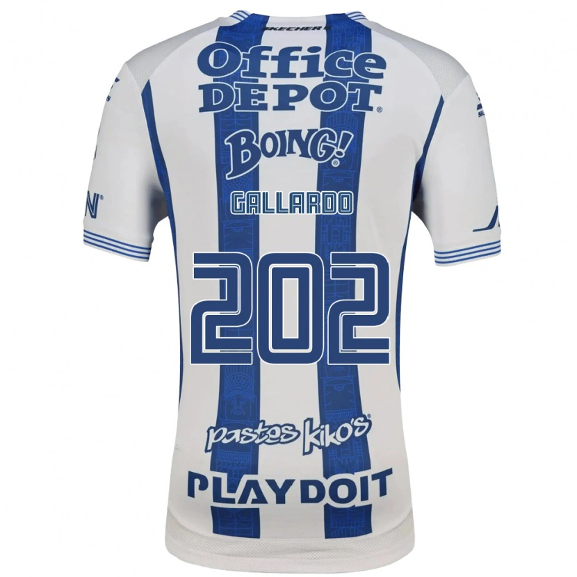 Danxen Mulher Camisola Héctor Gallardo #202 Branco Azul Marinho Principal 2026/27 Camisa