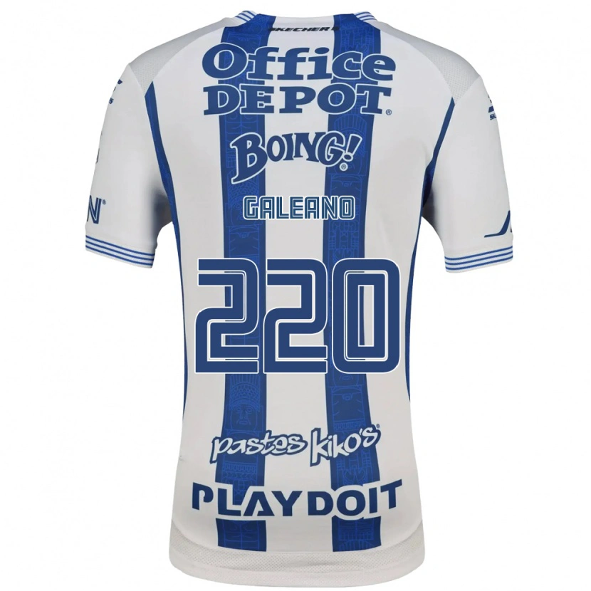 Danxen Mulher Camisola Rony Galeano #220 Branco Azul Marinho Principal 2026/27 Camisa