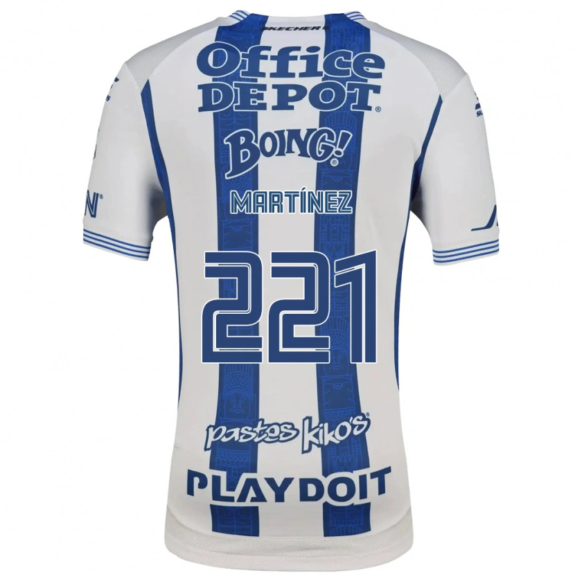 Danxen Mulher Camisola Ulises Martínez #221 Branco Azul Marinho Principal 2026/27 Camisa