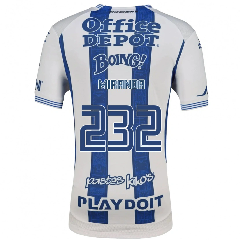 Danxen Mulher Camisola Herbey Miranda #232 Branco Azul Marinho Principal 2026/27 Camisa