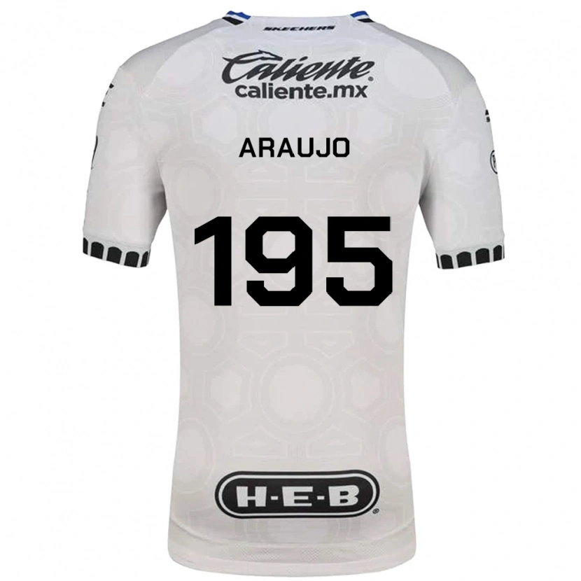 Danxen Mulher Camisola Diego Araujo #195 Branco Preto Azul Principal 2026/27 Camisa