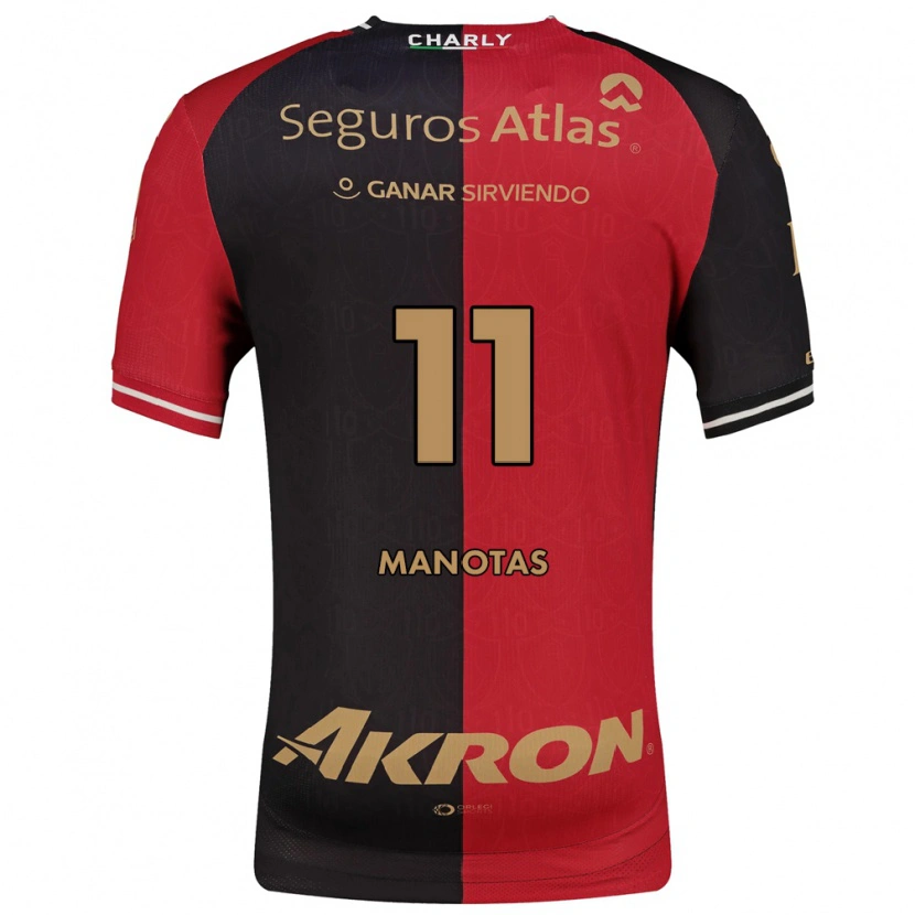 Danxen Mulher Camisola Mauro Manotas #11 Vermelho Preto Marrom Principal 2026/27 Camisa