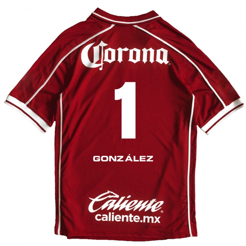 Danxen Mulher Camisola Hugo González #1 Branco Vermelho Principal 2026/27 Camisa