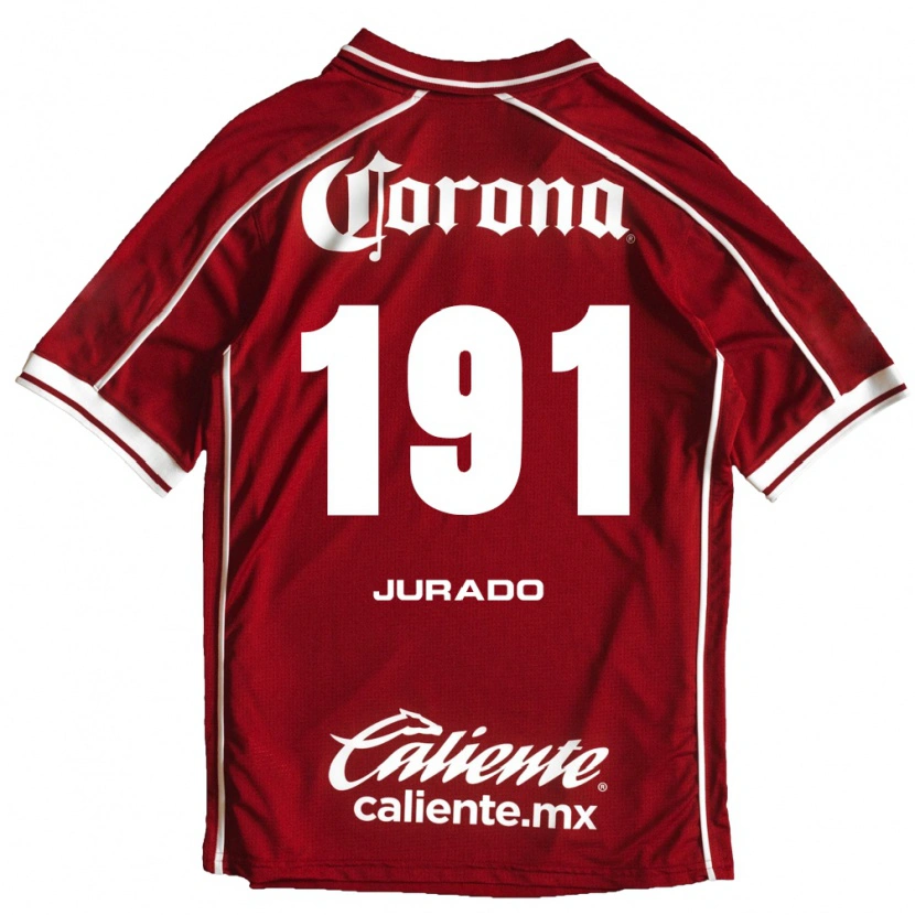 Danxen Mulher Camisola Pablo Jurado #191 Branco Vermelho Principal 2026/27 Camisa