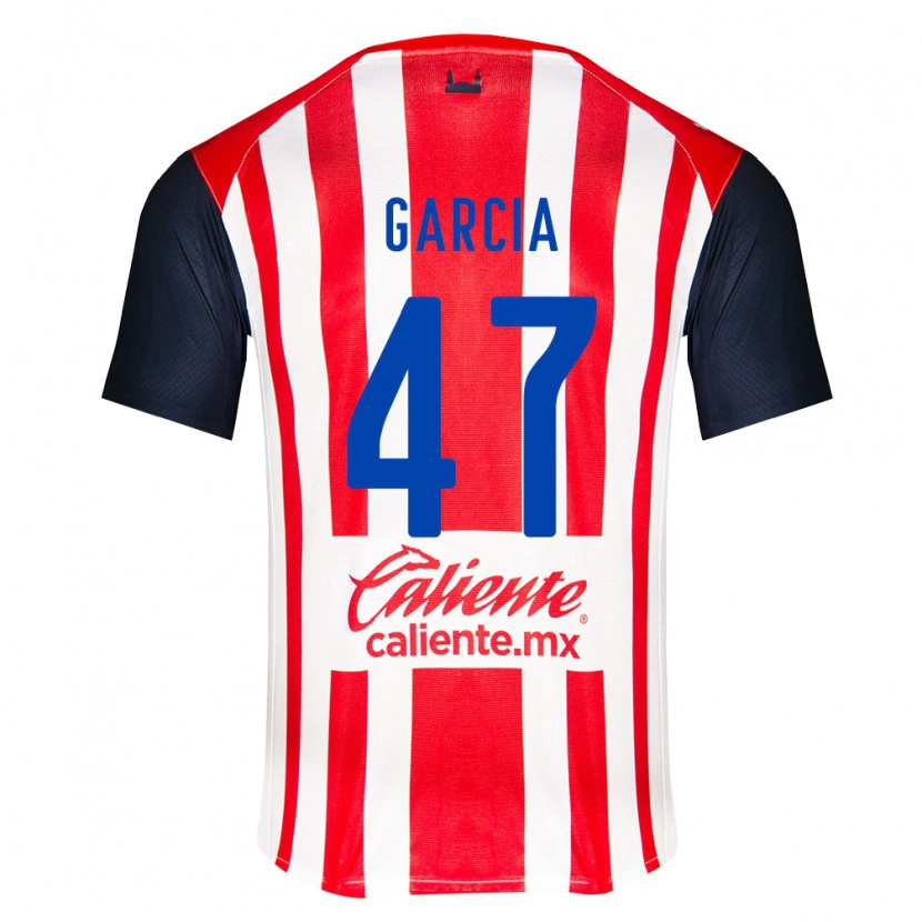 Danxen Mulher Camisola Gael García #47 Vermelho Preto Branco Principal 2026/27 Camisa