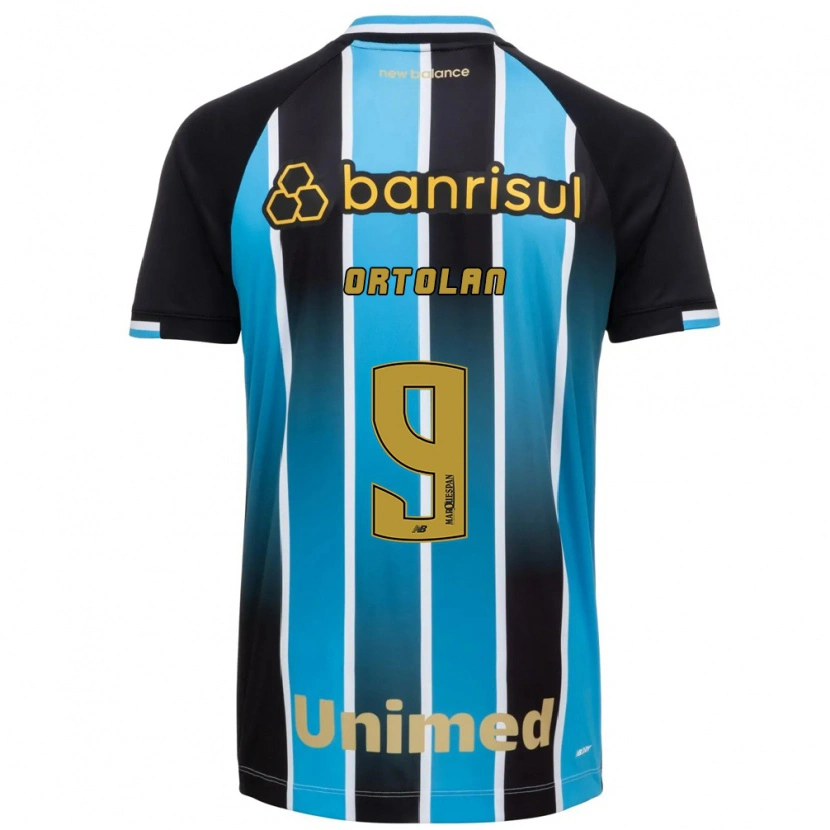 Danxen Mulher Camisola Dani Ortolan #9 Azul Marrom Preto Principal 2026/27 Camisa