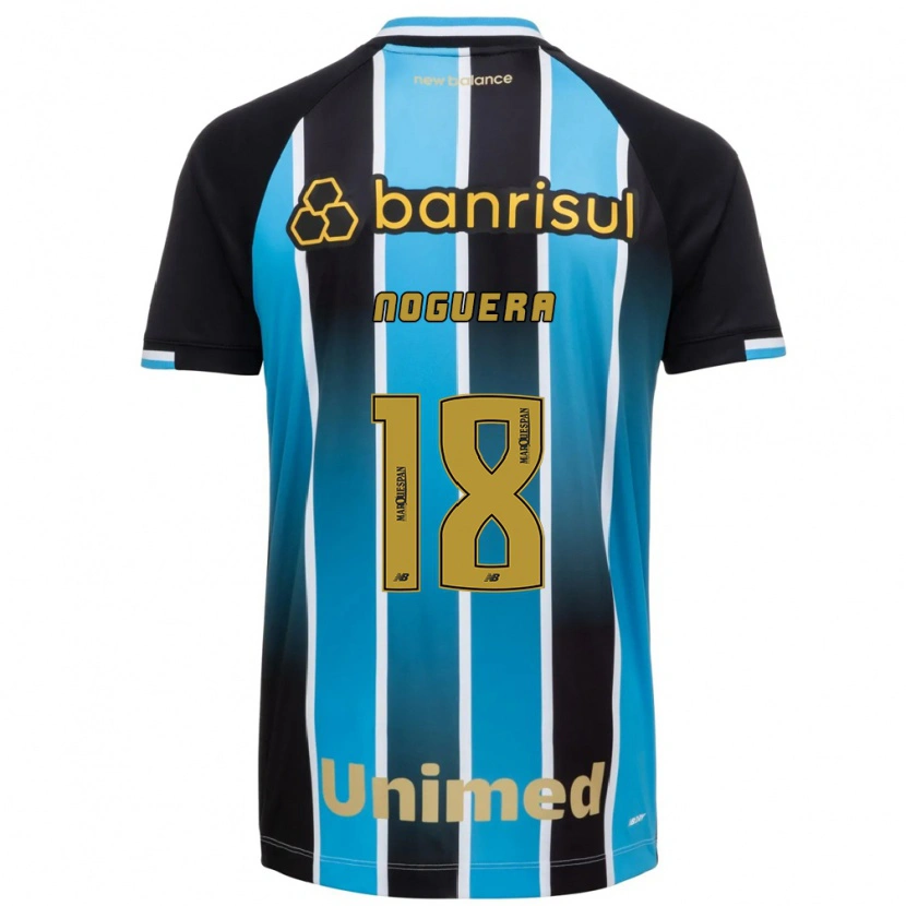 Danxen Mulher Camisola Freddy Noguera #18 Azul Marrom Preto Principal 2026/27 Camisa