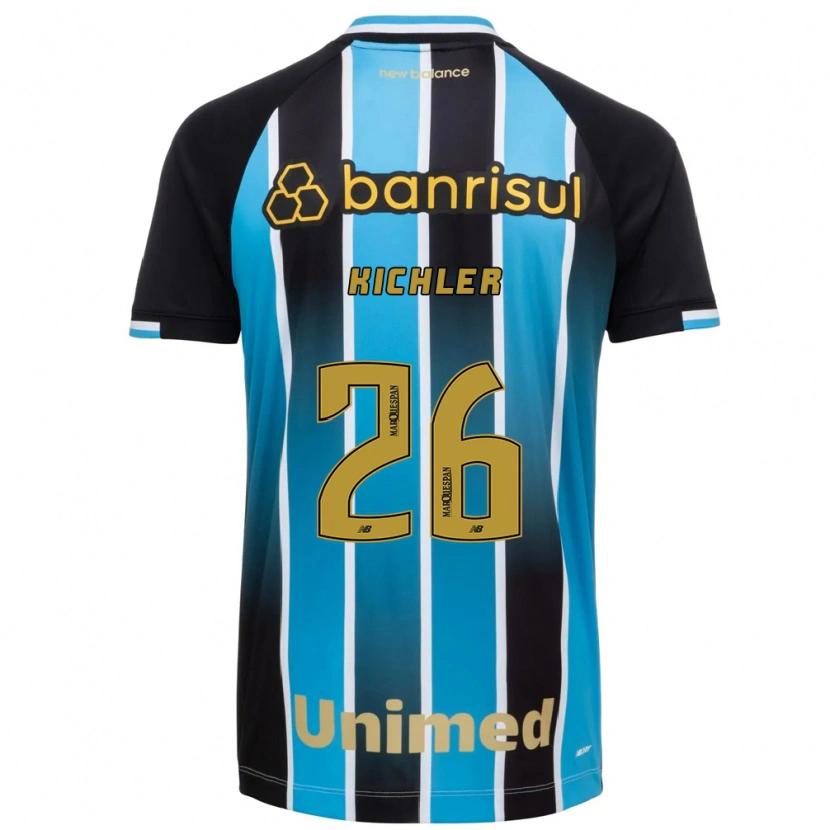Danxen Mulher Camisola Paola Kichler #26 Azul Marrom Preto Principal 2026/27 Camisa