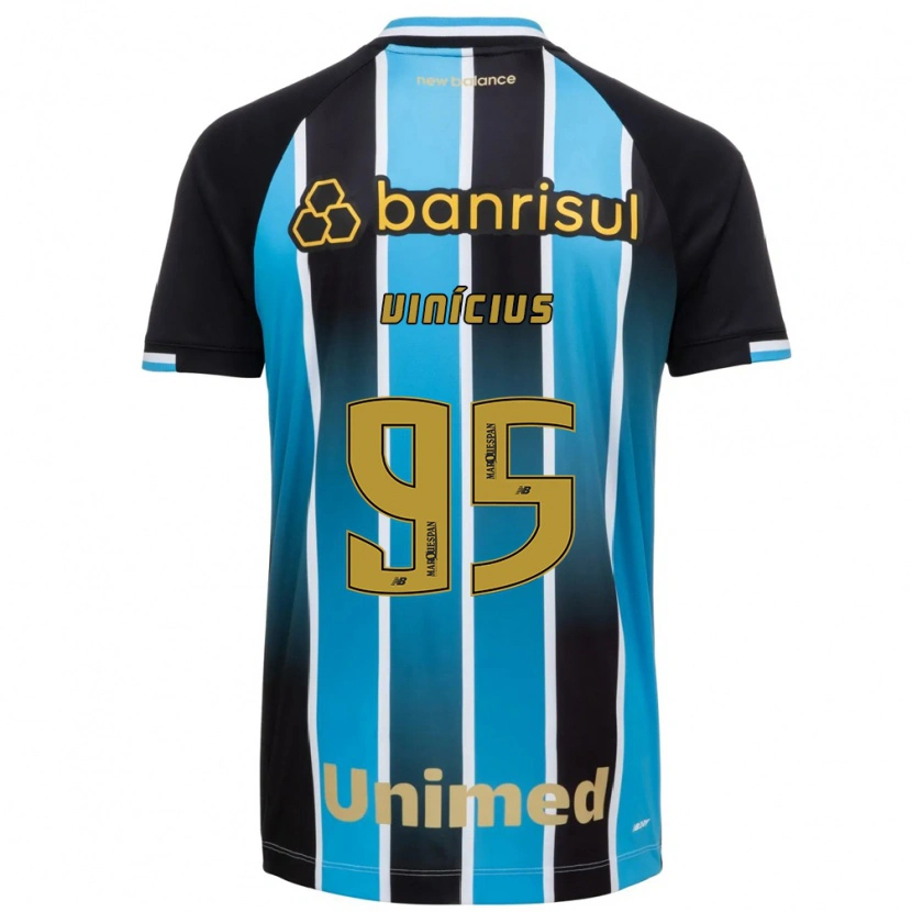 Danxen Mulher Camisola Carlos Vinícius #95 Azul Marrom Preto Principal 2026/27 Camisa