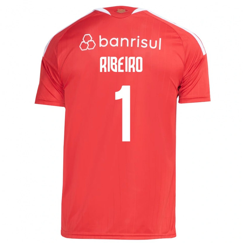 Danxen Mulher Camisola Mari Ribeiro #1 Vermelho Branco Principal 2026/27 Camisa
