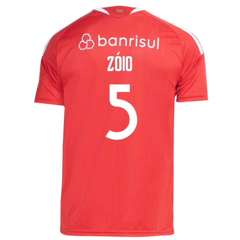 Danxen Mulher Camisola Zóio #5 Vermelho Branco Principal 2026/27 Camisa