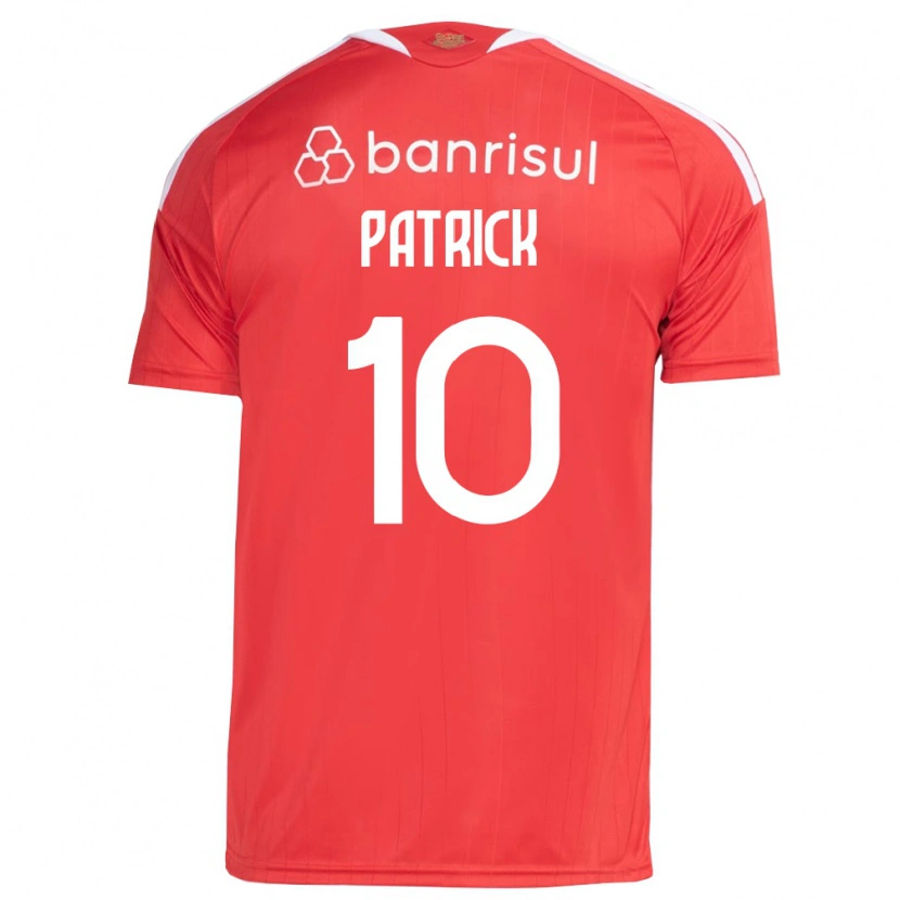 Danxen Mulher Camisola Alan Patrick #10 Vermelho Branco Principal 2026/27 Camisa