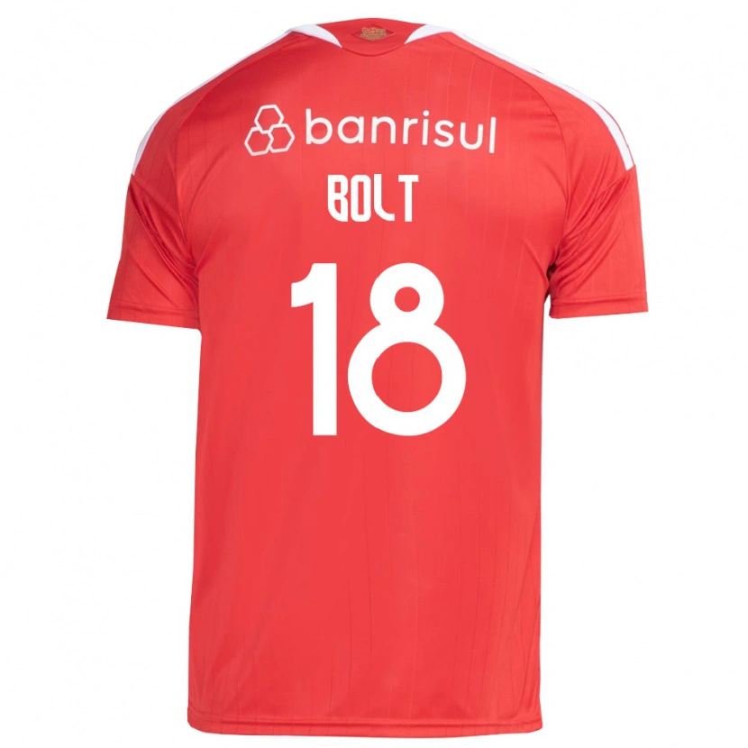 Danxen Mulher Camisola Tamara Bolt #18 Vermelho Branco Principal 2026/27 Camisa