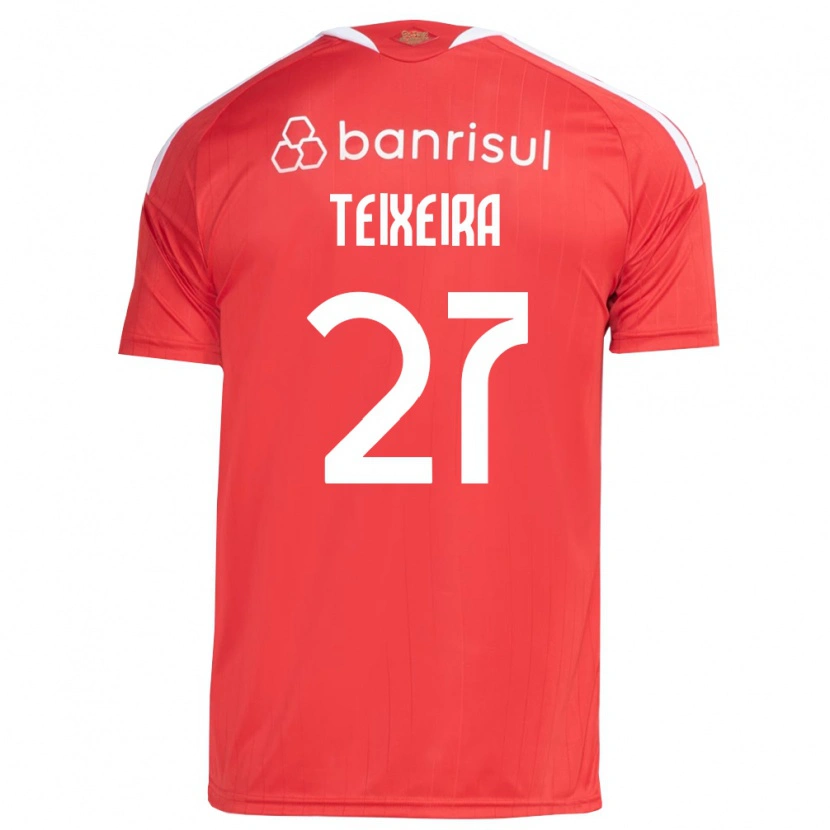 Danxen Mulher Camisola Danny Teixeira #27 Vermelho Branco Principal 2026/27 Camisa