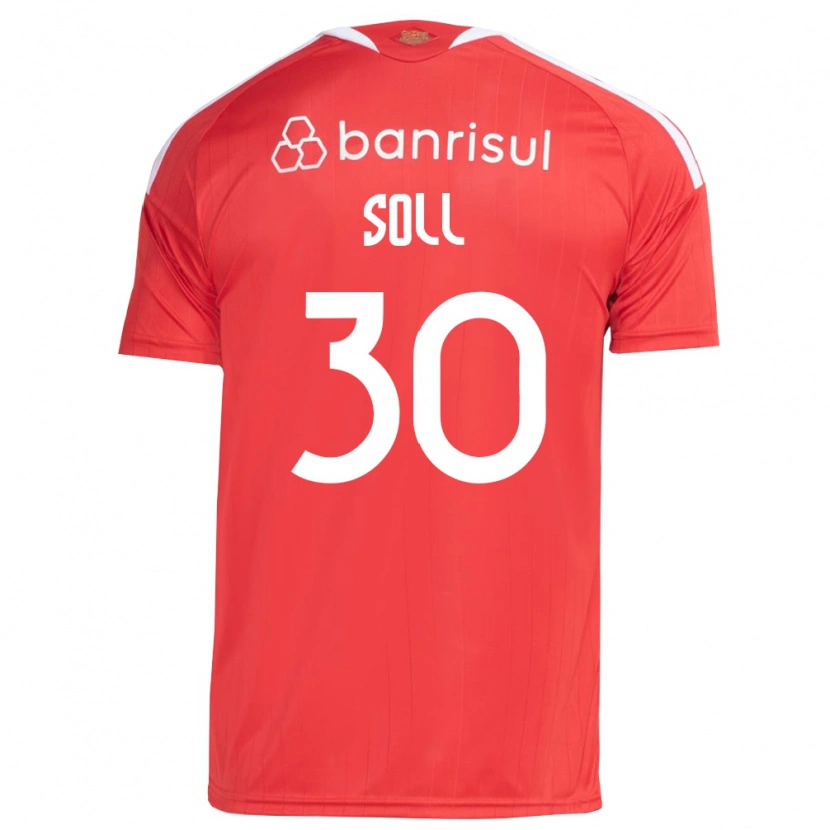 Danxen Mulher Camisola Soll #30 Vermelho Branco Principal 2026/27 Camisa