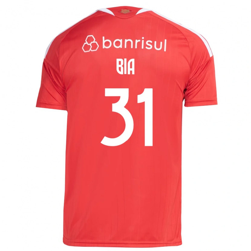 Danxen Mulher Camisola Bia #31 Vermelho Branco Principal 2026/27 Camisa