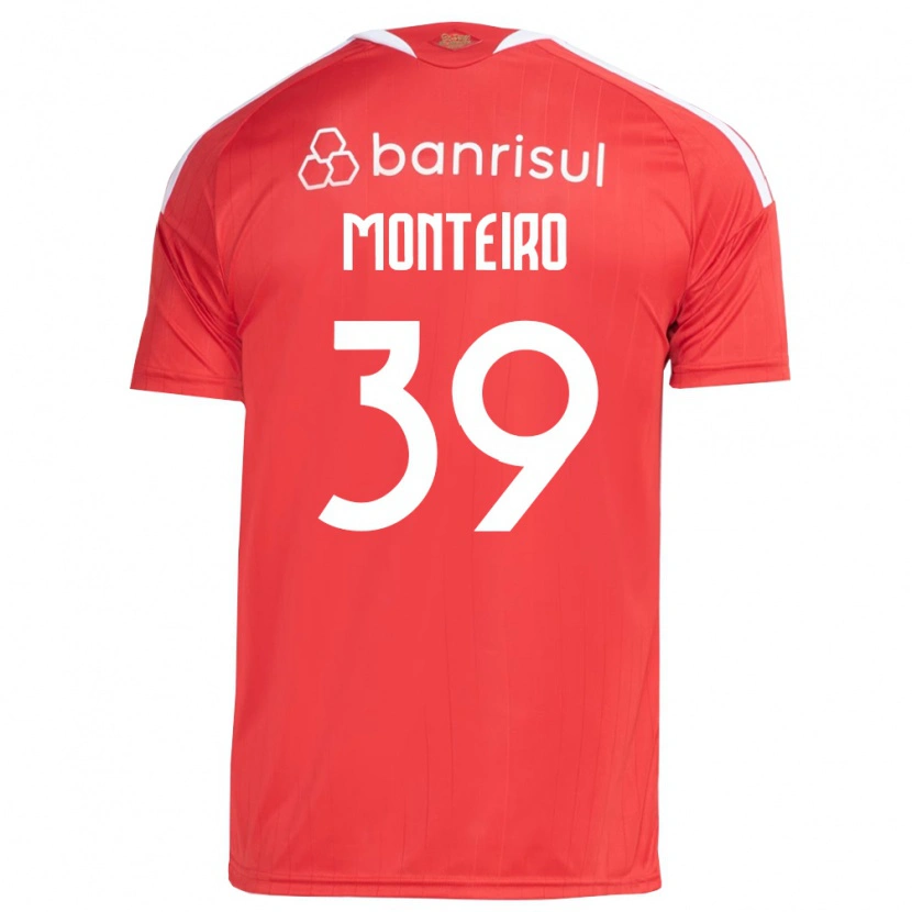 Danxen Mulher Camisola Letícia Monteiro #39 Vermelho Branco Principal 2026/27 Camisa