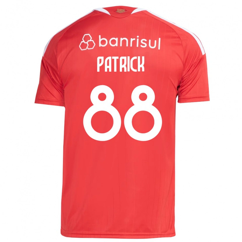 Danxen Mulher Camisola Patrick #88 Vermelho Branco Principal 2026/27 Camisa
