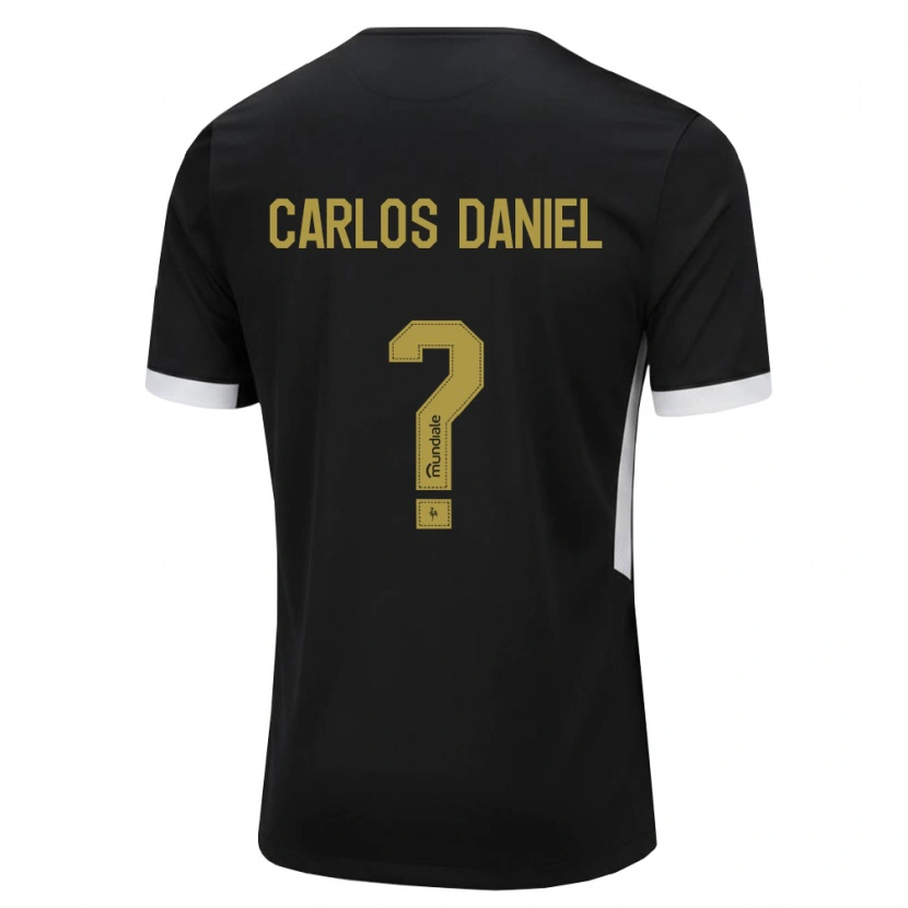Danxen Mulher Camisola Carlos Daniel #0 Preto Branco Amarelo Principal 2026/27 Camisa