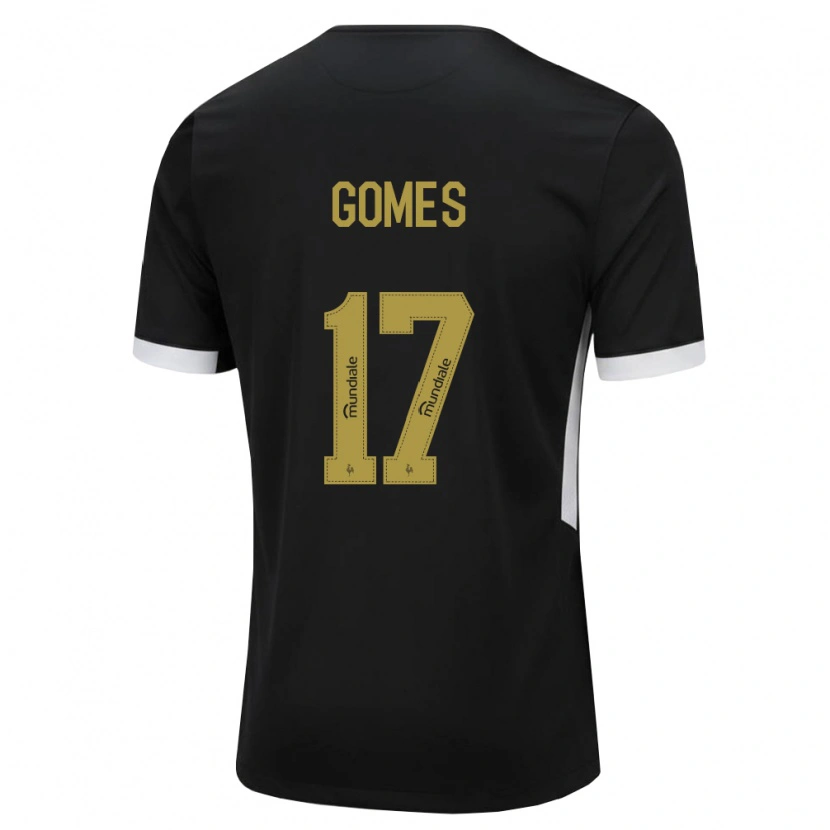 Danxen Mulher Camisola Igor Gomes #17 Preto Branco Amarelo Principal 2026/27 Camisa