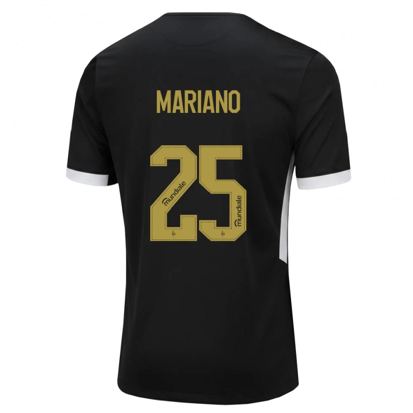 Danxen Mulher Camisola Mariano #25 Preto Branco Amarelo Principal 2026/27 Camisa